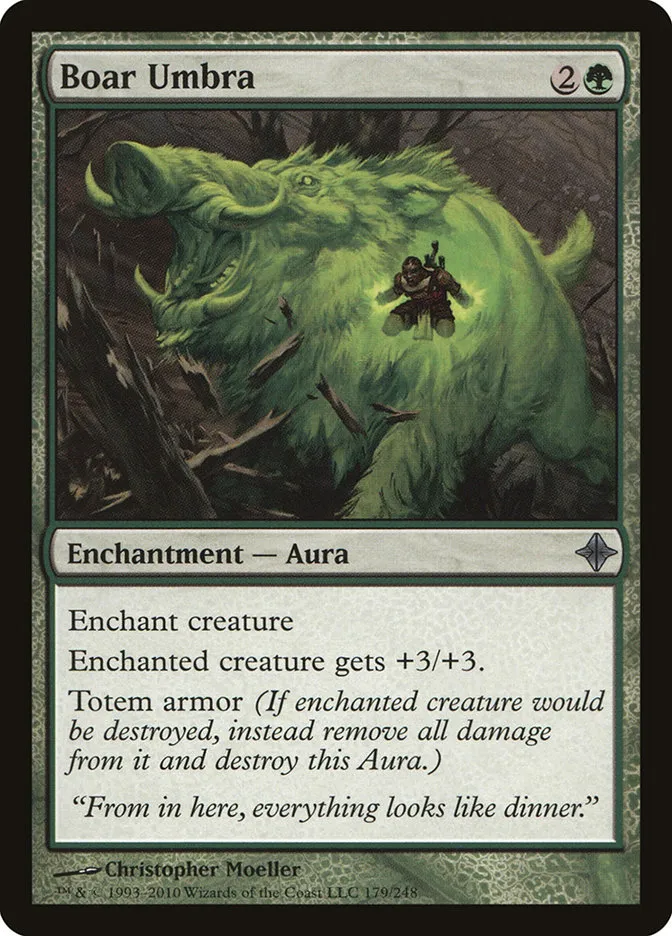 Boar Umbra Front Face
