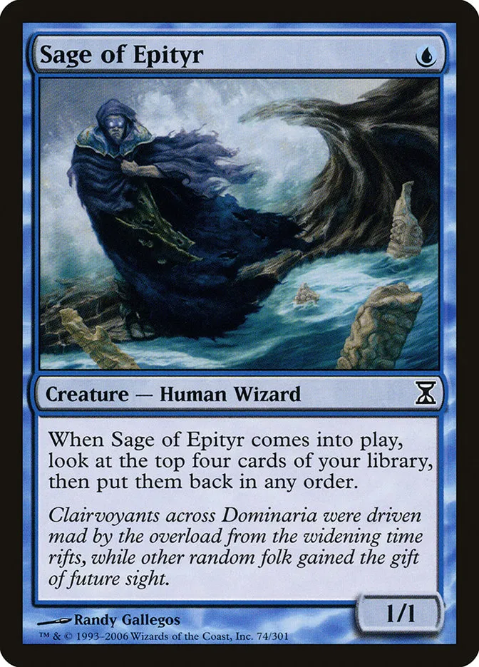 Sage of Epityr Front Face