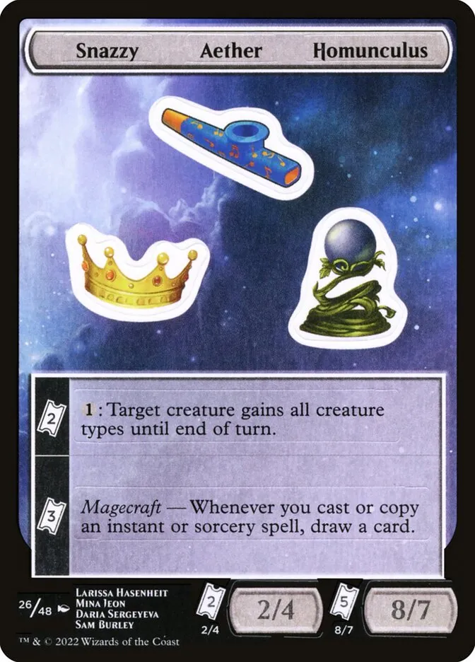 Snazzy Aether Homunculus Front Face