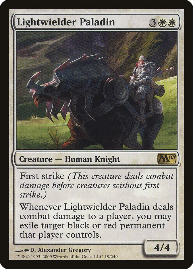 Lightwielder Paladin Front Face