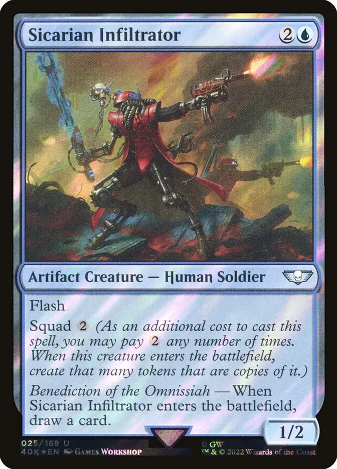Sicarian Infiltrator Front Face