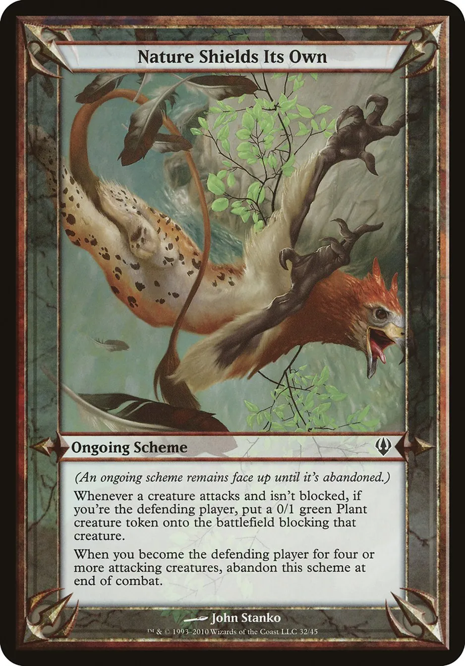 Nature Shields Its Own Front Face