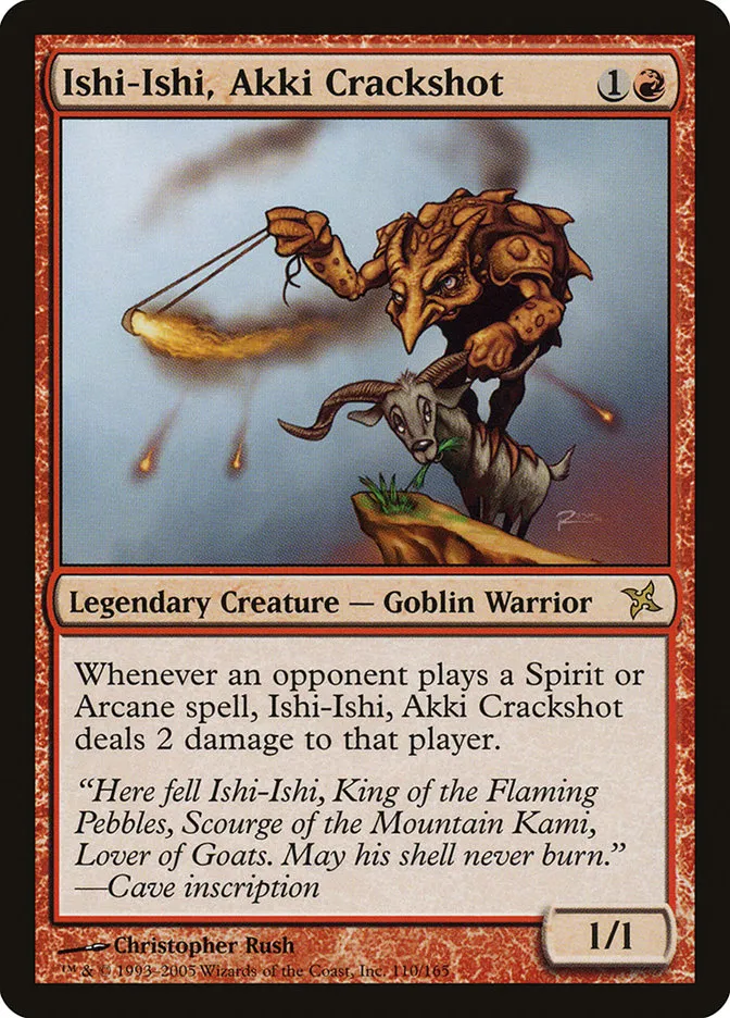 Ishi-Ishi, Akki Crackshot Front Face