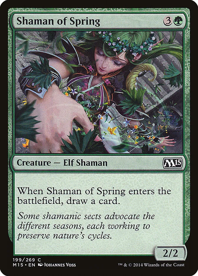 Shaman of Spring Front Face