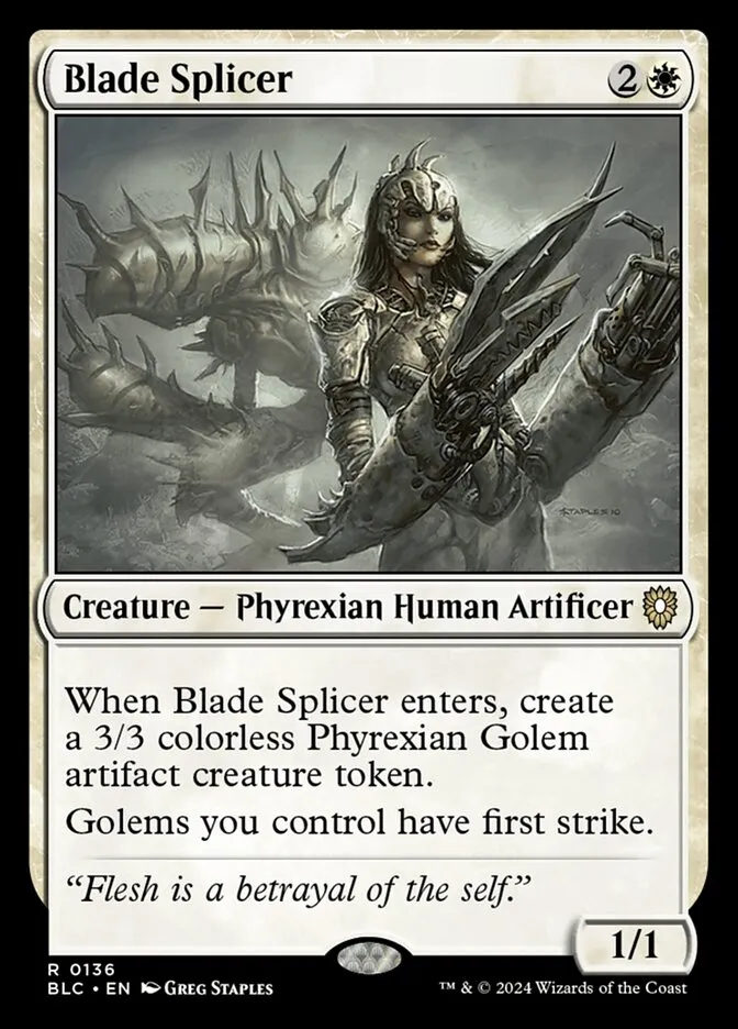 Blade Splicer Front Face