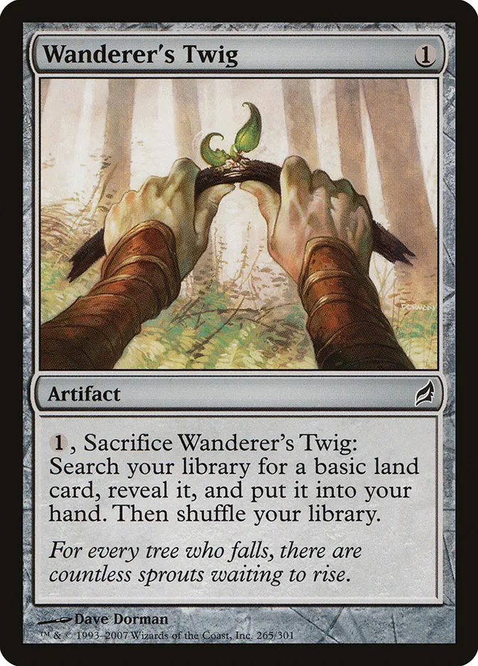 Wanderer's Twig Front Face