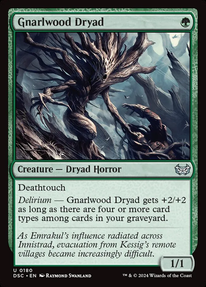 Gnarlwood Dryad Front Face