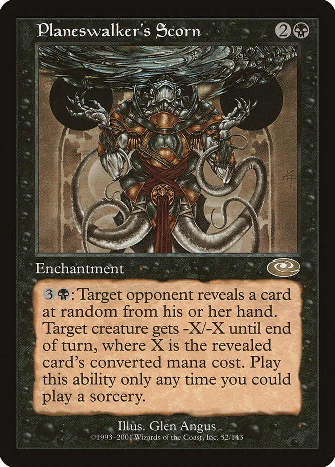 Planeswalker's Scorn Front Face