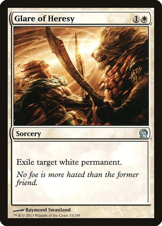 Glare of Heresy Front Face