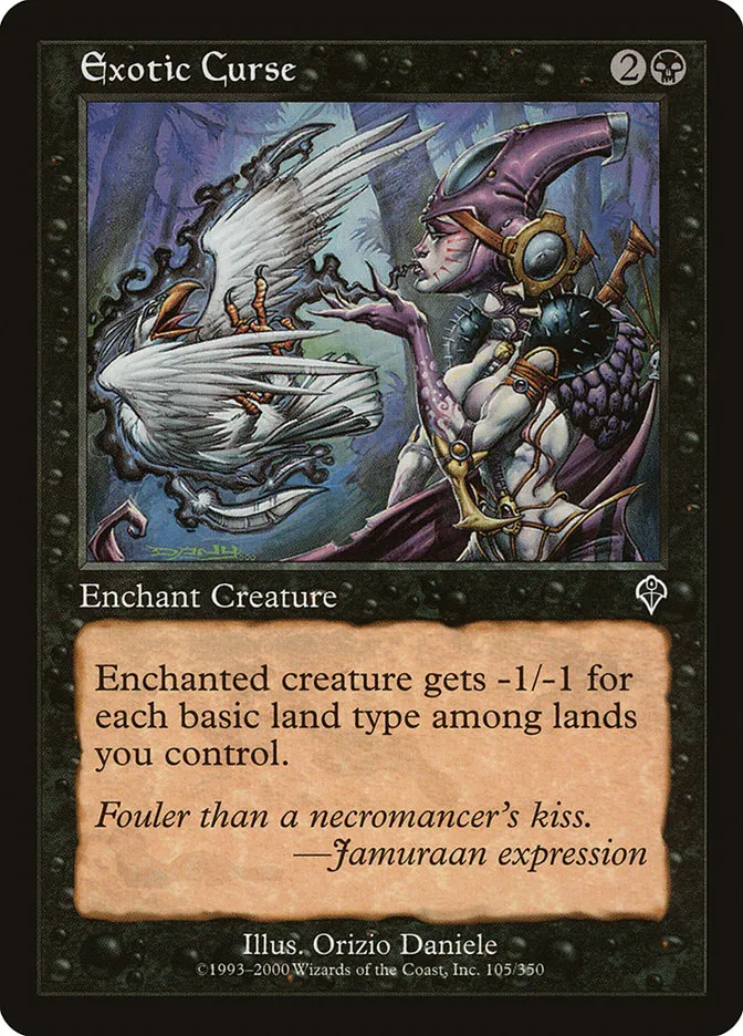 Exotic Curse Front Face