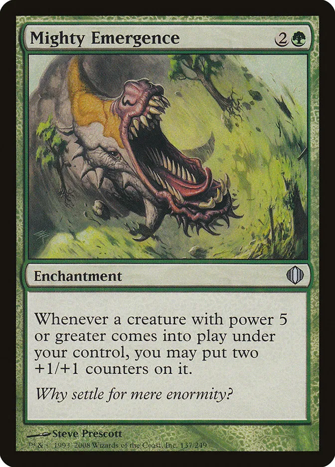 Mighty Emergence Front Face