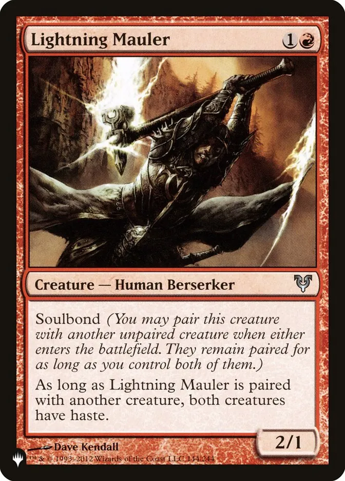 Lightning Mauler Front Face