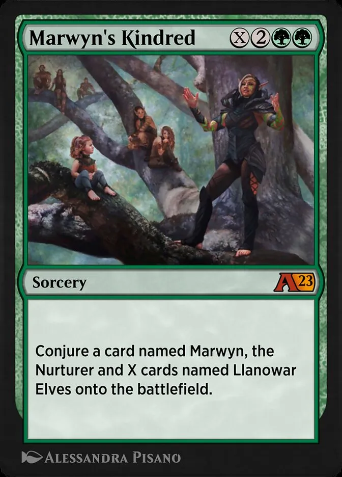 Marwyn's Kindred Front Face