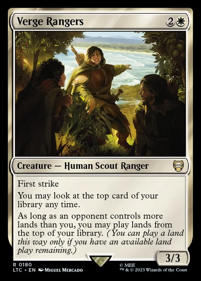 Verge Rangers Front Face