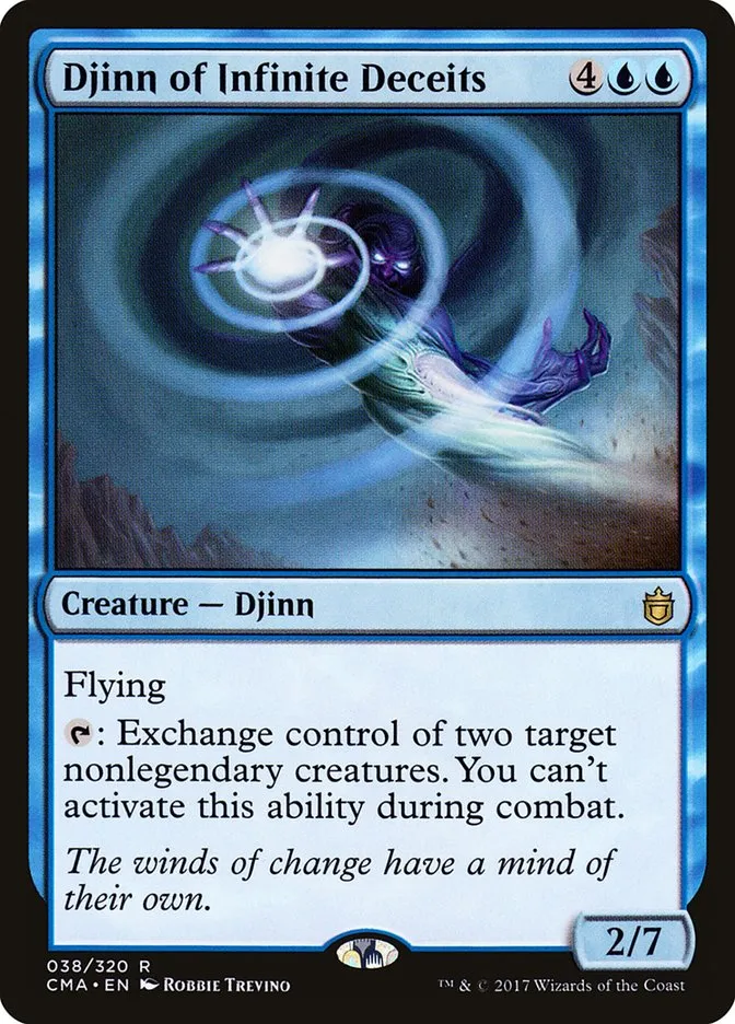 Djinn of Infinite Deceits Front Face