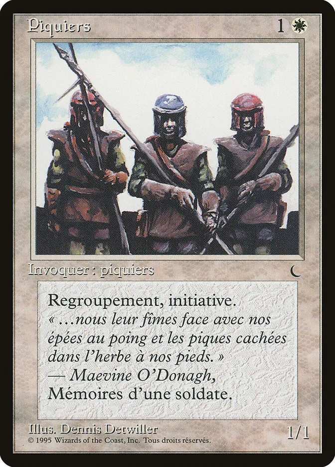 Pikemen Front Face
