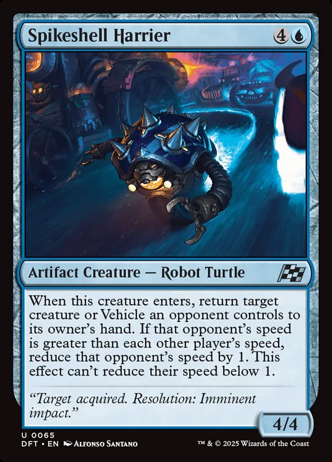 Spikeshell Harrier Front Face
