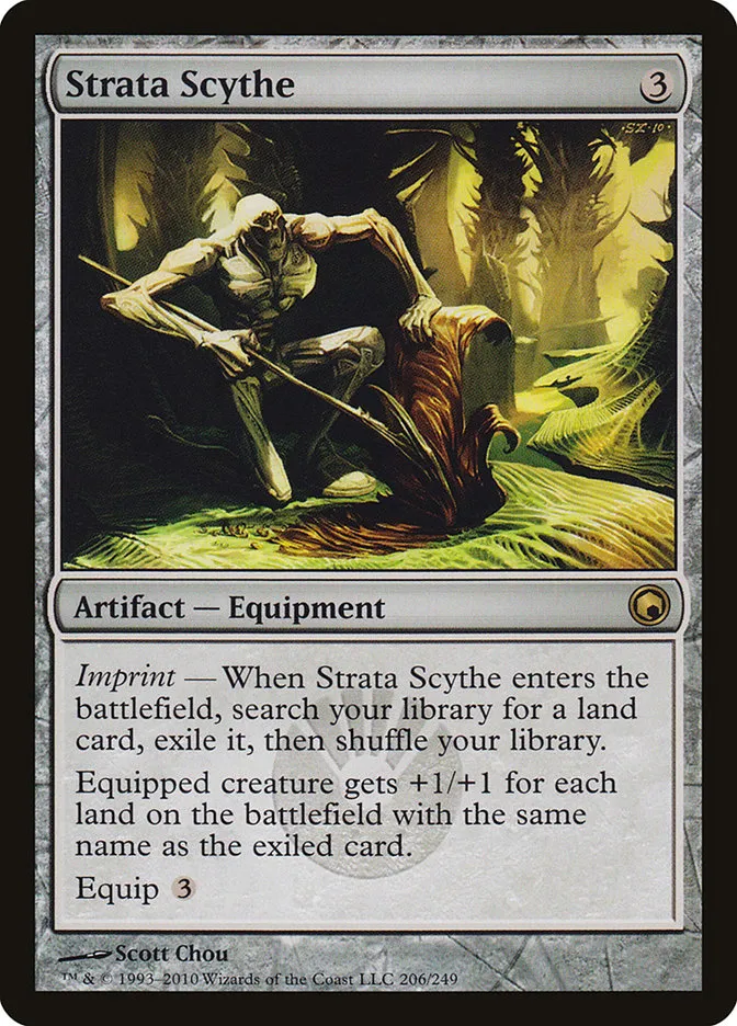 Strata Scythe Front Face