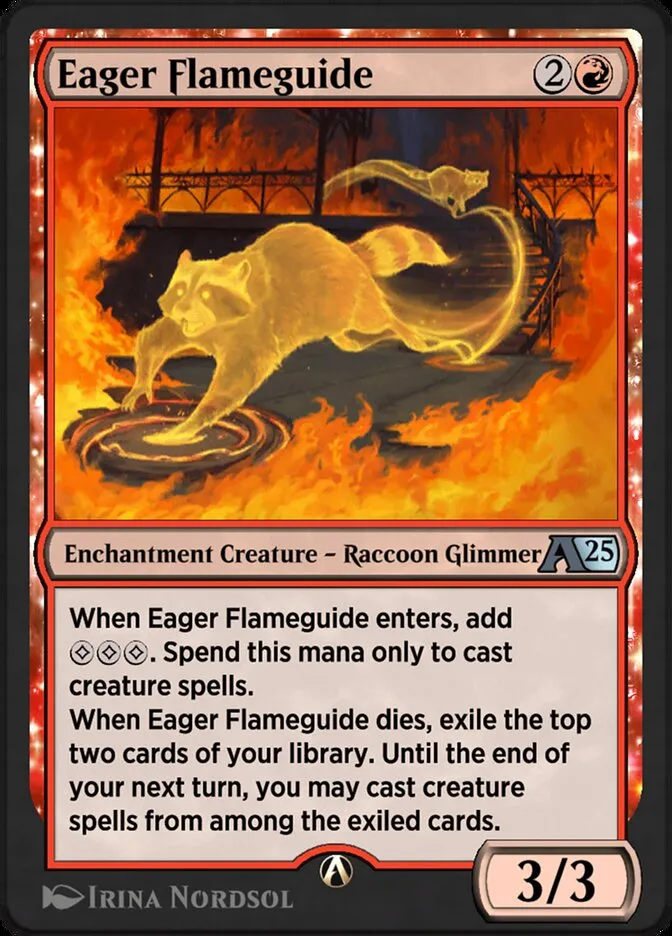 Eager Flameguide Front Face