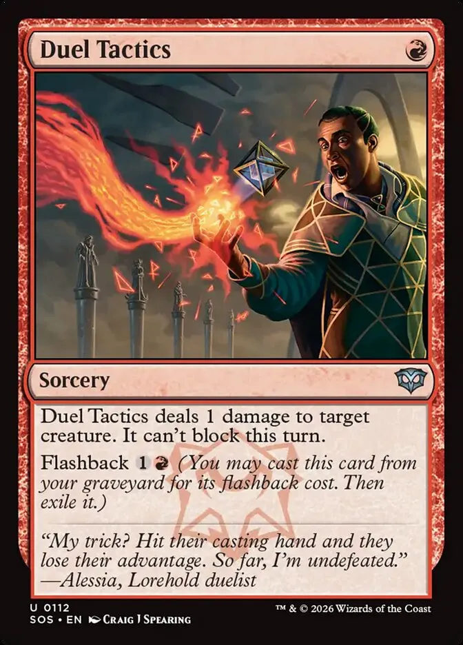 Duel Tactics Front Face