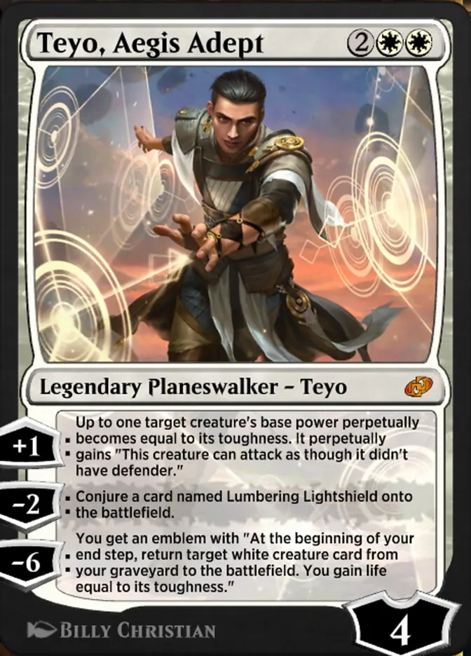 Teyo, Aegis Adept Front Face