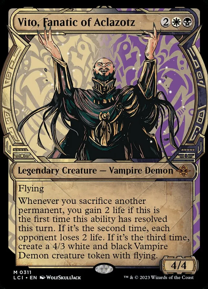 Vito, Fanatic of Aclazotz Front Face