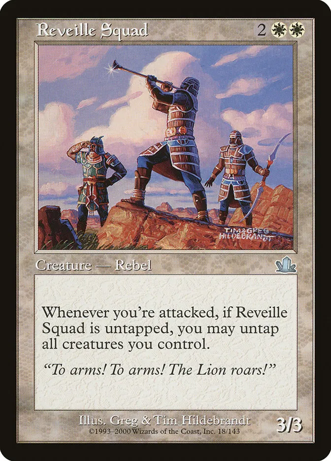 Reveille Squad Front Face