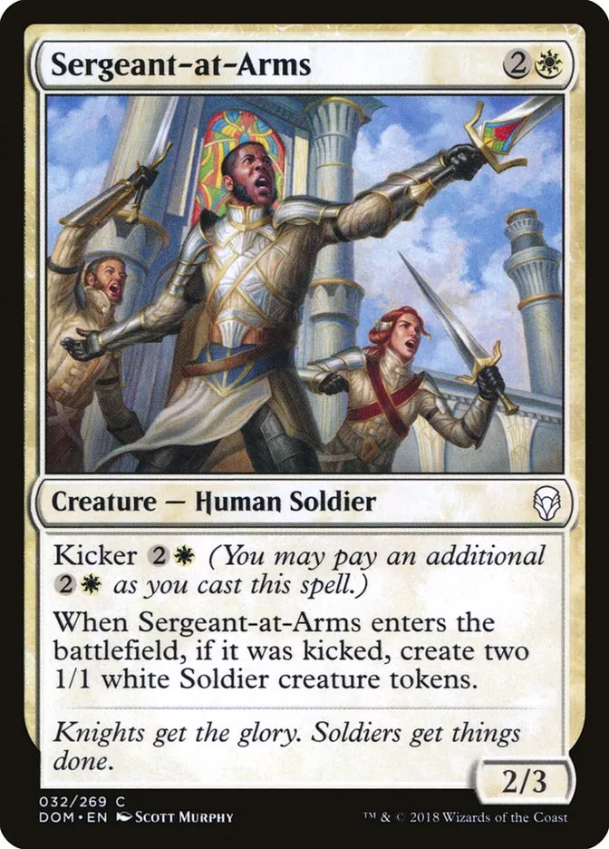 Sergeant-at-Arms Front Face