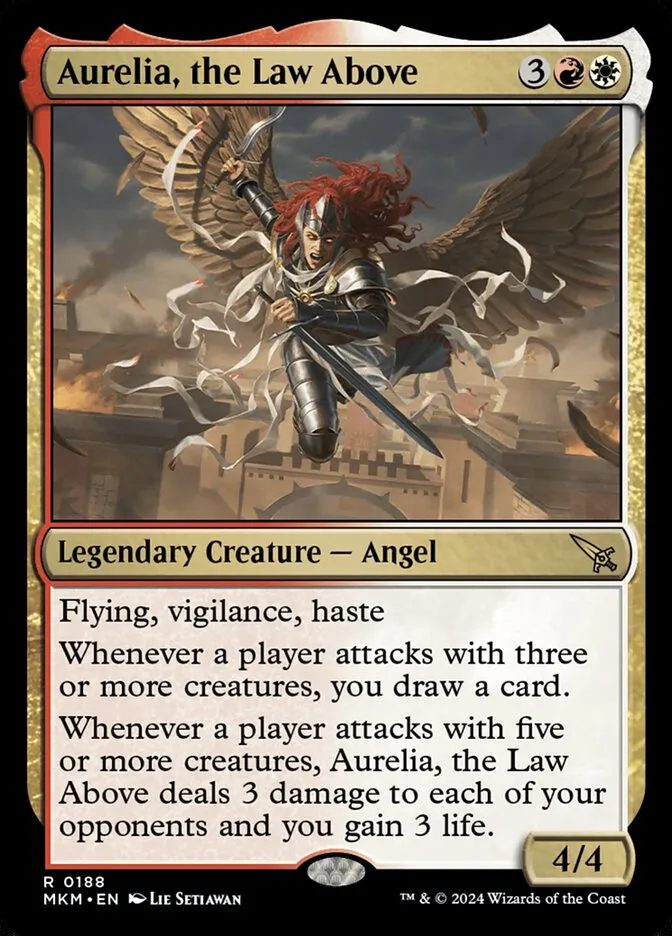 Aurelia, the Law Above Front Face