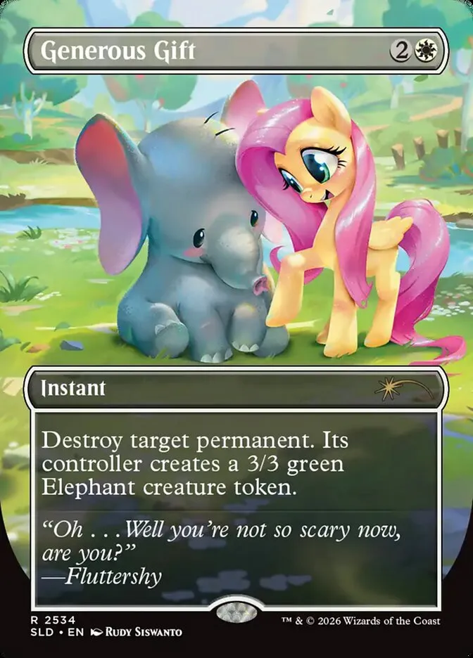 Generous Gift Front Face