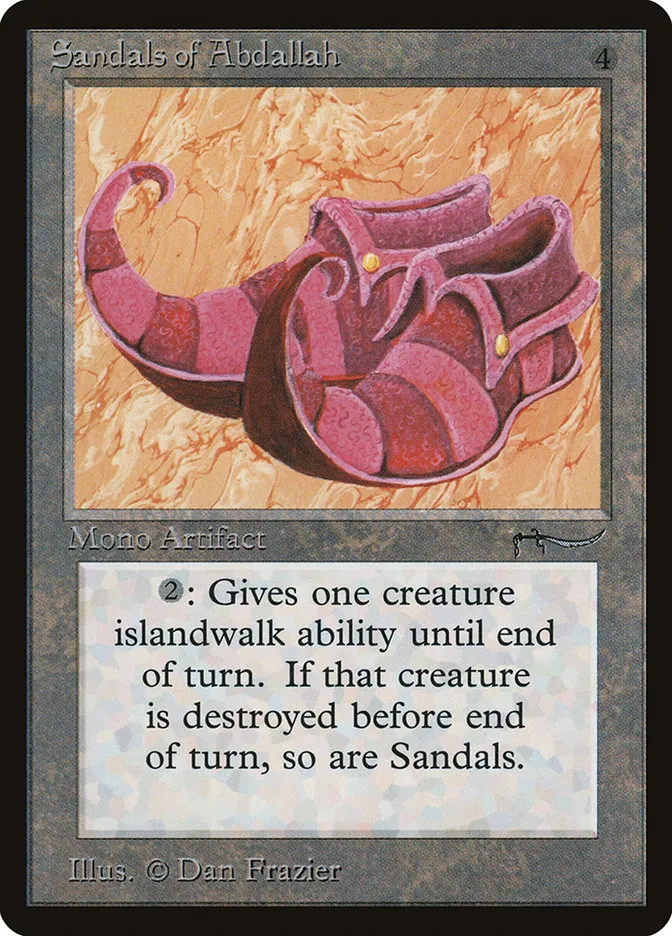 Sandals of Abdallah Front Face