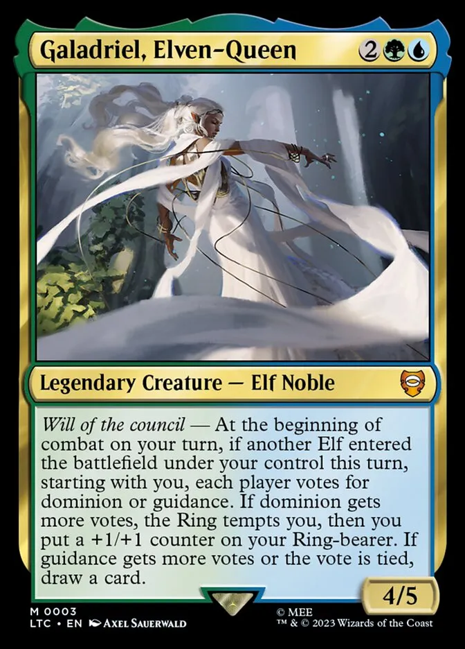 Galadriel, Elven-Queen Front Face