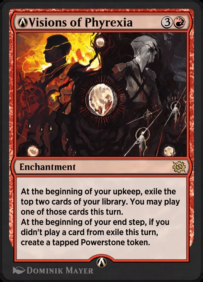 A-Visions of Phyrexia Front Face