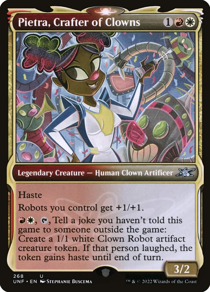Pietra, Crafter of Clowns Front Face