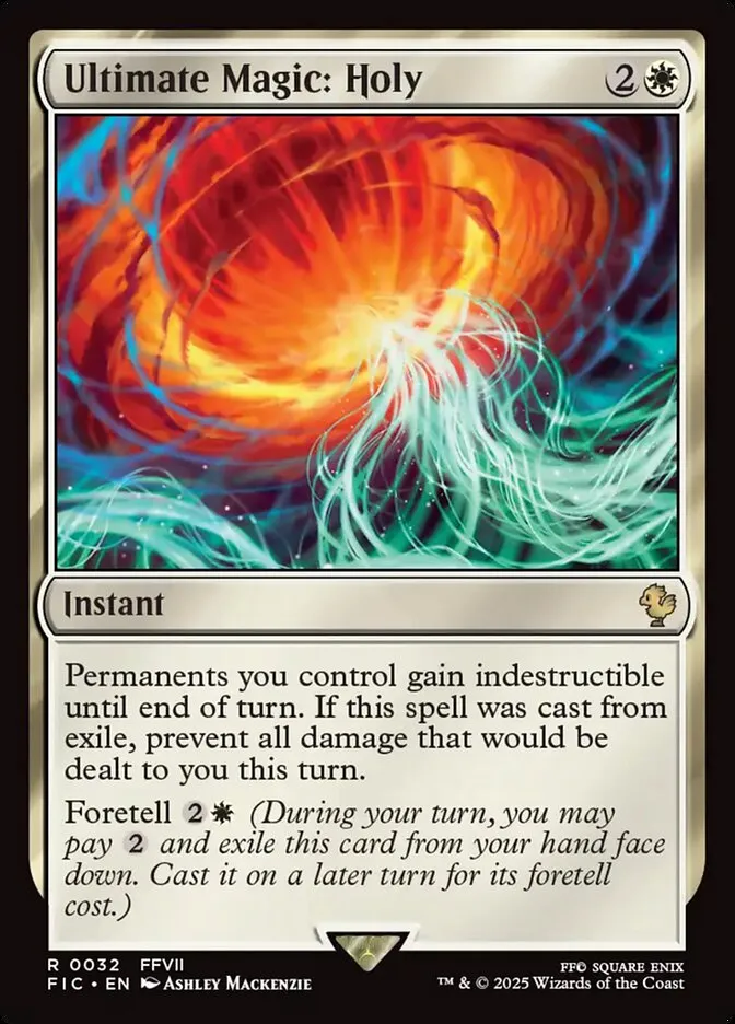 Ultimate Magic: Holy Front Face