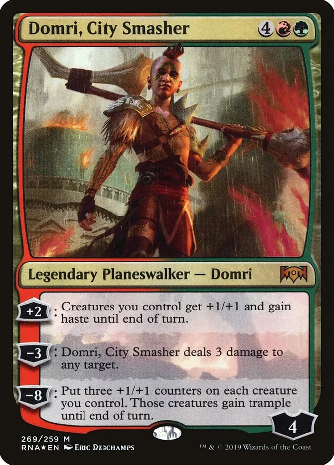 Domri, City Smasher Front Face