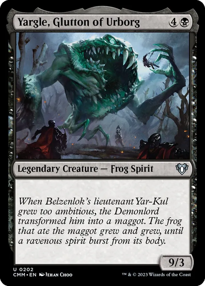 Yargle, Glutton of Urborg Front Face