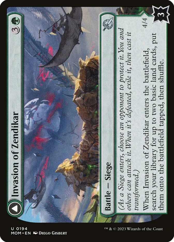 Invasion of Zendikar // Awakened Skyclave Front Face
