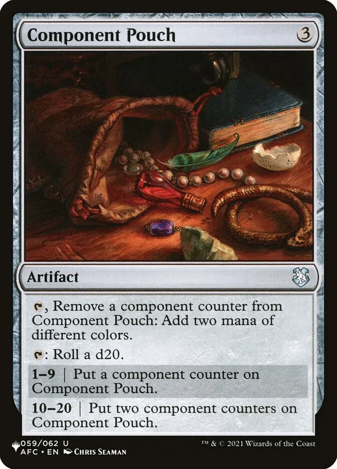 Component Pouch Front Face