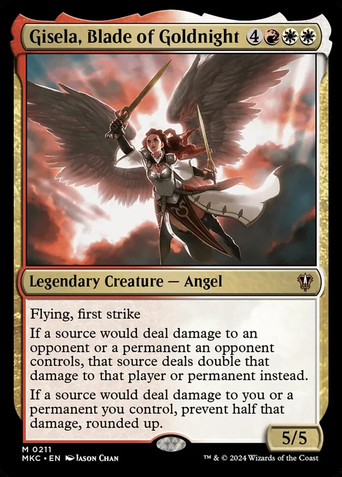 Gisela, Blade of Goldnight Front Face