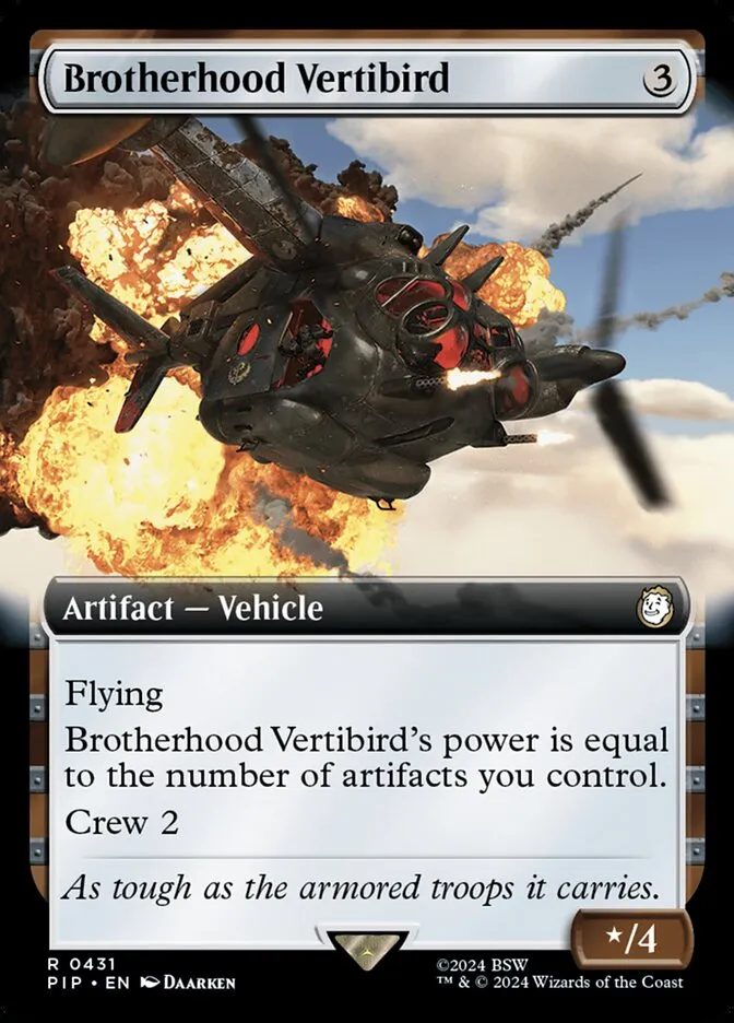 Brotherhood Vertibird Front Face