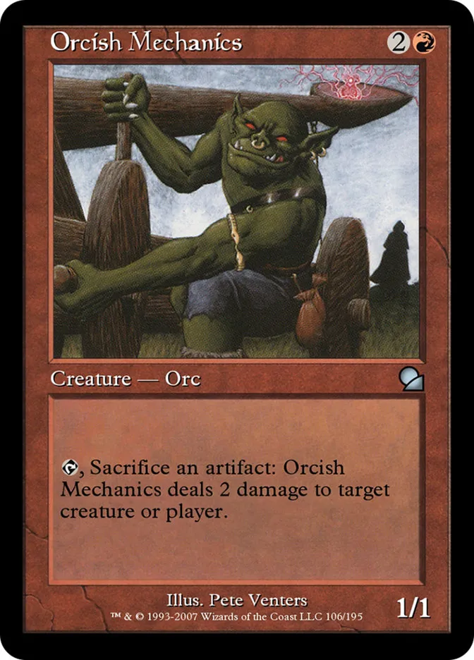 Orcish Mechanics Front Face