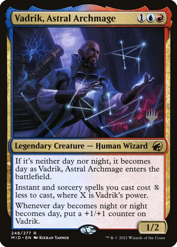 Vadrik, Astral Archmage Front Face