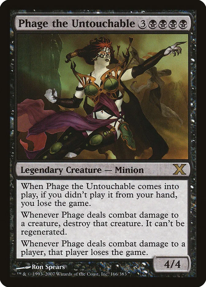 Phage the Untouchable Front Face