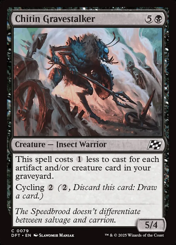 Chitin Gravestalker Front Face