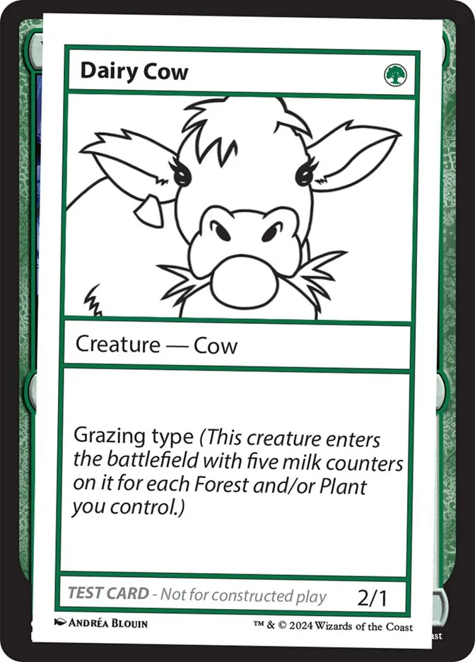 Dairy Cow Front Face