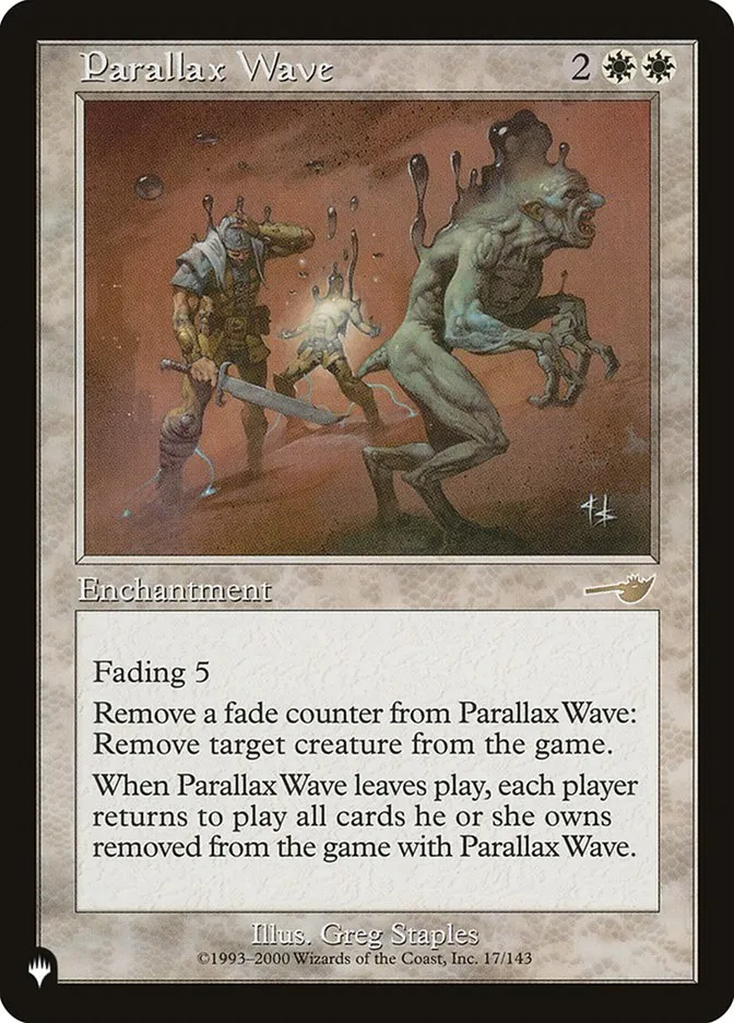 Parallax Wave Front Face