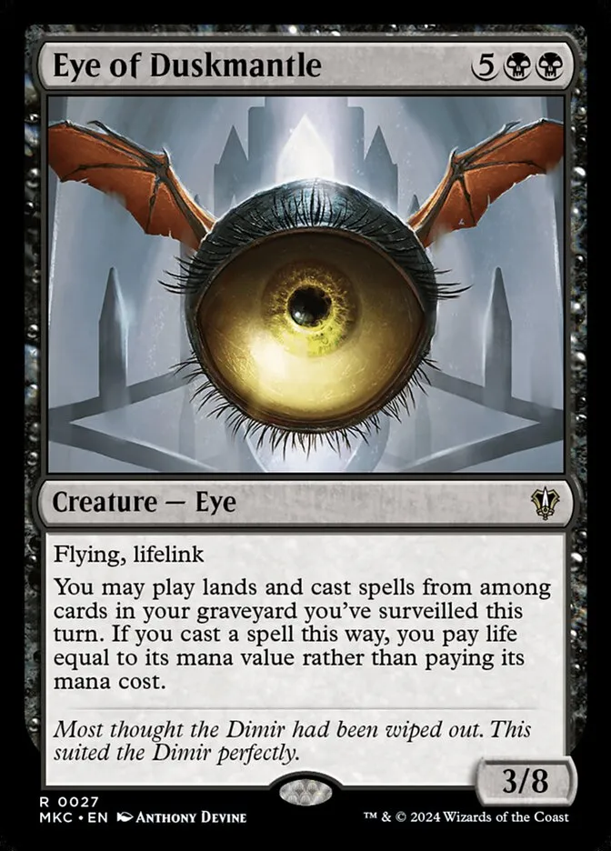Eye of Duskmantle Front Face