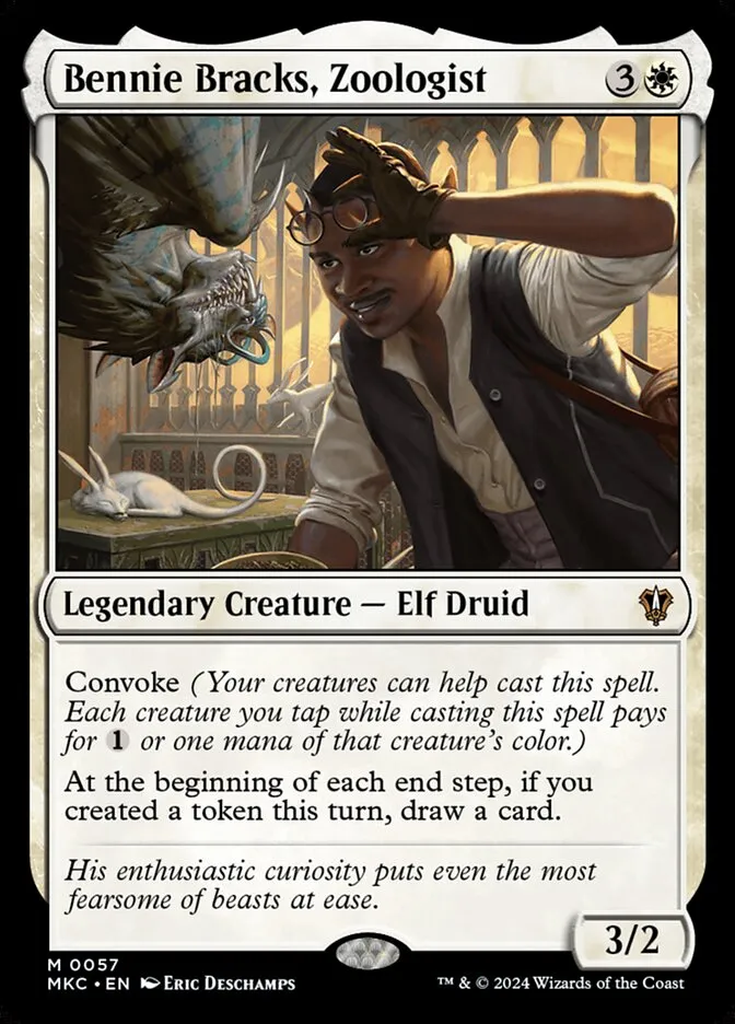 Bennie Bracks, Zoologist Front Face