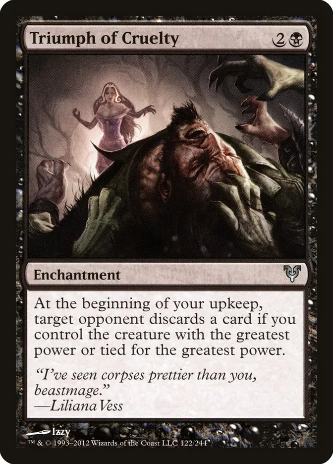 Triumph of Cruelty Front Face